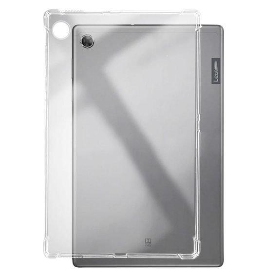 Силиконовый чехол бампер Primolux Silicone для планшета Lenovo Tab M10 Plus (TB-X606) - Clear | Зображення 1