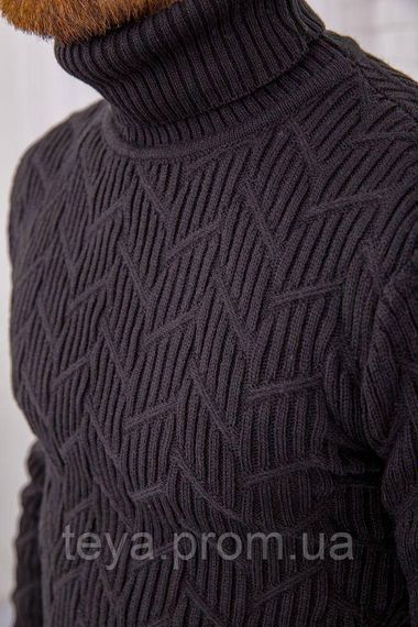 Светр чоловічий, колір чорний, розміри XL, L, XXL FA_001062 | Зображення 5