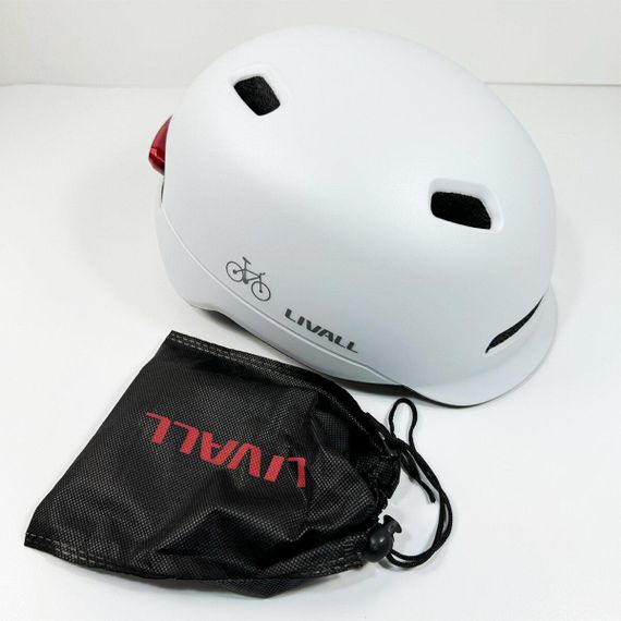 Захисний шолом Livall C20 (L) White (57-61см) | Зображення 6