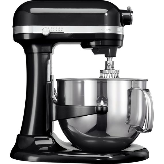 Планетарний міксер KitchenAid ARTISAN 5KSM7580XEOB, 6.9 л, чорний