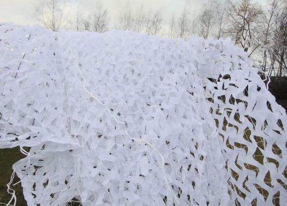 Маскувальна сітка MFH Camo Net «Basic» 2x3 м White | Зображення 3