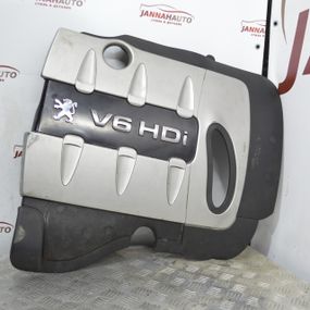 Кришка двигуна 2.7 HDI Peugeot 607 накладка мотора декоративна Пежо 607 9659145280