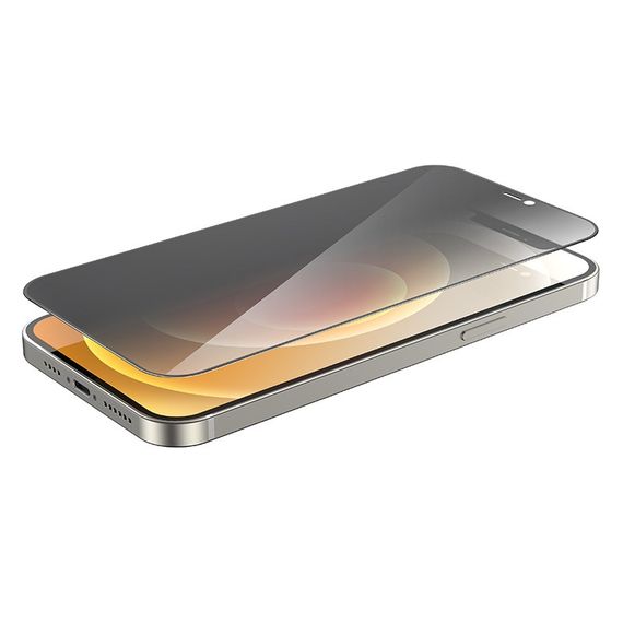 Захисне скло HOCO Full screen HD privacy protection tempered glass set for iP12 Pro Max (25PCS)(G11) Black | Зображення 2