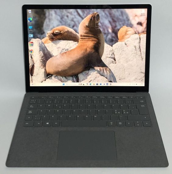 Ультрабук Microsoft Surface Laptop 3 1867 / 13.5" (2256x1504) IPS Touch / Intel Core i5-1035G7 (4 (8) ядра по 1.2 - 3.7 GHz) / 8 GB DDR4 / 256 GB SSD NVMe / Intel Iris Plus Graphics / WebCam / Win 11 Pro б/в + Подарунок Флеш-накопичувач Kingston 64GB | Зображення 1