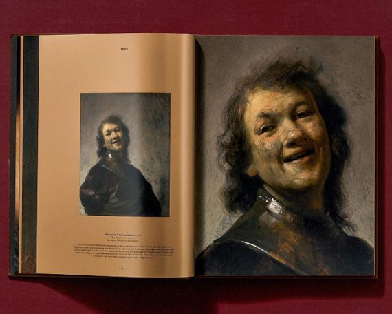 Рембрандт книга с набором автопортретов Rembrandt. Die Selbstporträts. Marieke de Winkel живопись книги | Зображення 8