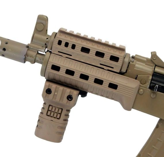 Цевье DLG Tactical Цевье для аксу койот Цевье тактическое для акс-74у Цевье для акс-74у Цевье аксу | Зображення 2