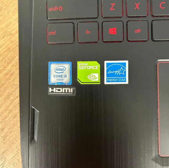 Ноутбук Asus Gaming FX502VM i7-7700HQ 16GB 128GB SSD 1TB HDD GTX 1060 Б/В | Зображення 3