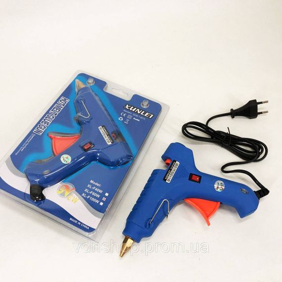 Клейовий пістолет з вимикачем Xunlei XL-F60 60W для стрижня 11,5 мм CT-53 | Зображення 4