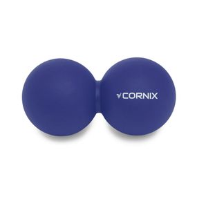 Масажний м'яч подвійний Cornix Cornix Lacrosse DuoBall 6.3 x 12.6 см XR-0109 Navy Blue
