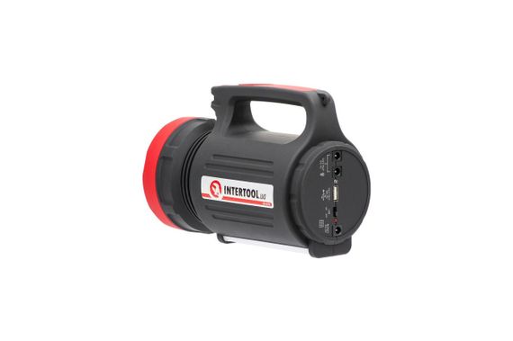 Фонарь аккумуляторный Intertool - 1LED x 5Вт (LB-0105) | Зображення 6