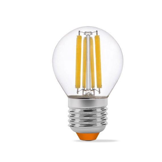 Світлодіодна лампа VIDEX Filament G45F 6W E27 4100K | Зображення 1