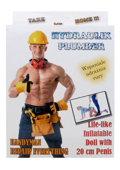 Надувна лялька BOYS of TOYS - Plumber, BS5900005 Sex Aura | Зображення 1