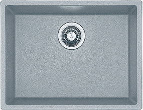 Кухонна мийка Fabiano Quadro 61x46 Grey Metallic 8221.301.0939