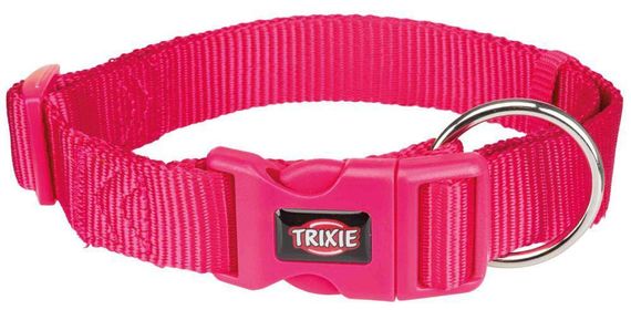 Нашийник Trixie нейлоновий «Premium» M-L 35-55 см / 20 мм (рожевий) - 201611