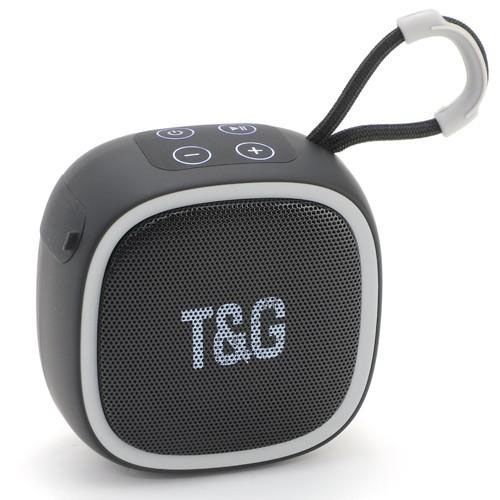 Портативная Bluetooth-колонка TG659 с ремешком. Цвет: черный