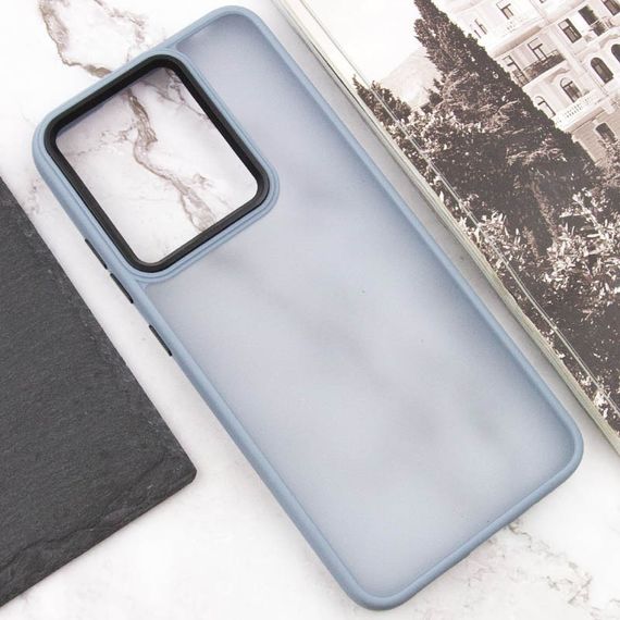 Чохол TPU+PC Lyon Frosted для Xiaomi Redmi 13C / Poco C65 Sierra Blue | Зображення 3