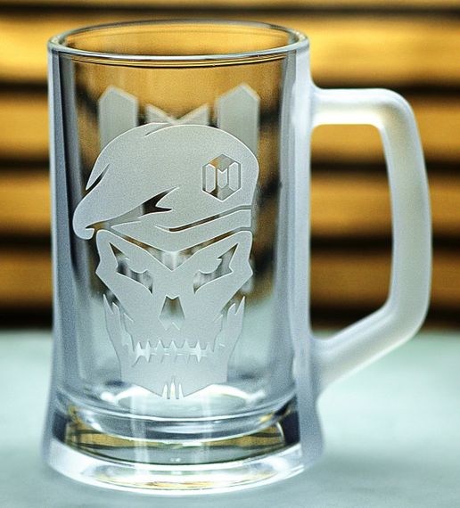 Пивний кухоль Call of Duty з гравіюванням лого Подарунок геймеру CoD Mobile Ігровий келих для фанатів шутерів | Зображення 3