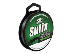 Волосінь Sufix SFX PIKE Self Hang Spool 200 m 0.30 mm/5.4 kg/GREEN