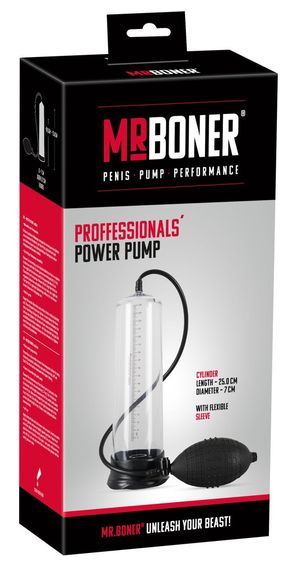 Мужская помпа - Mister Boner Professionals Power Pump sexstyle | Зображення 5