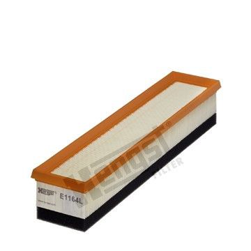 Фильтр воздушный с поролоном Renault Kangoo 1.5 dCi 01-, Hengst, E1164L,