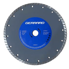 Диск алмазний по бетону Turbo - 230x7.5x22.23мм Gerrard 4282614