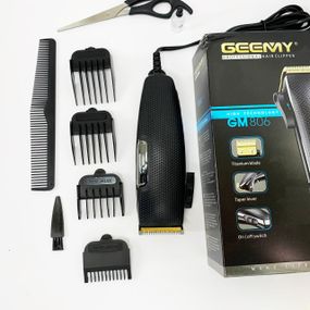 Машинка для стрижки волос с регулируемой насадкой Gemei GM-806, Машинка для стрижки сеть MD-62