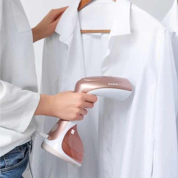 Відпарювач MAGIO MG-332, Побутовий ручний пароочисник, Компактний відпарювач | Зображення 6