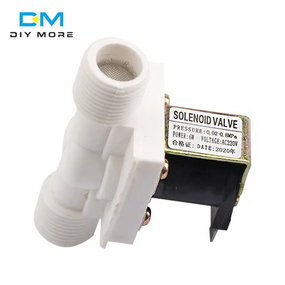 Клапан электромагнитный прямой нормально закрытый Diymore 1/2" 220В