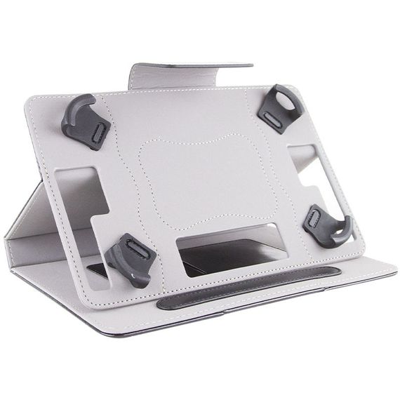 Універсальний шкіряний чохол-книжка для планшета 7-8" Чорний | Зображення 4