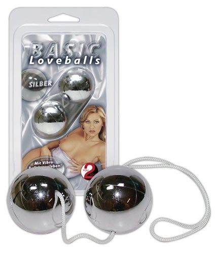 Вагінальні кульки You2Toys Basic Loveballs, срібні