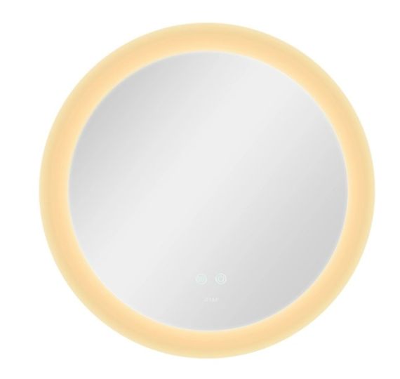 Зеркало Qtap Taurus круглое с LED-подсветкой Touch QT2478R607 | Зображення 3