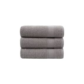 Рушник Karaca Home 10098 Туреччина 50*90 см  Бавовна Сірий