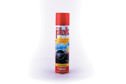 Полироль для торпедо Plak Fragola (клубника) 200мл (аэрозольный) ATAS