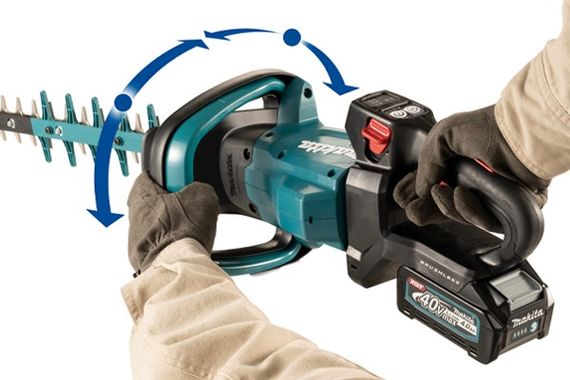 Ножиці для живоплоту акумуляторні Makita UH005GZ (750 мм, 23.5 мм, BL, XGT 40 В, без акумуляторів та зарядного пристрою) | Зображення 7