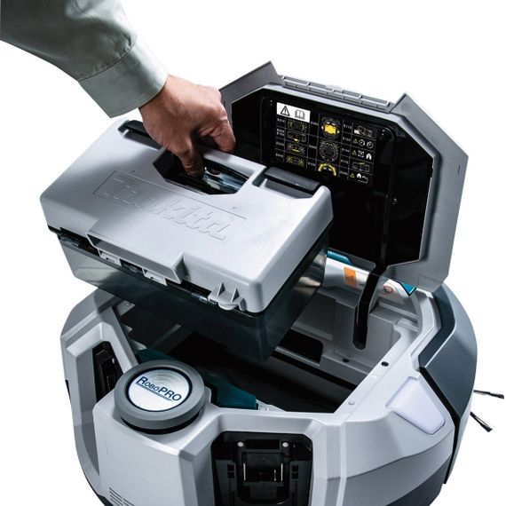 Пилосос роботизований акумуляторний Makita DRC300Z (300-600 м2, 3.0 л, BL, LXT 18 В, без акумуляторів та зарядного пристрою) | Зображення 6