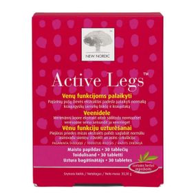 Комплекс для профілактики тиску та кровообігу New Nordic Active Legs 30 Tabs