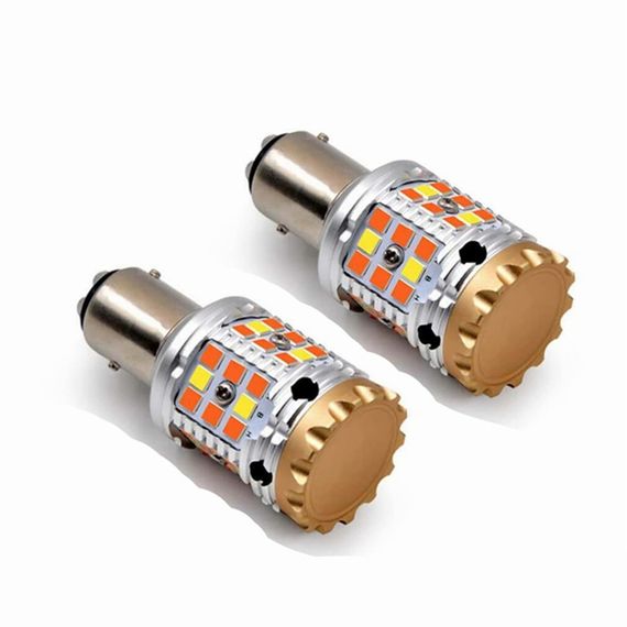 Світлодіодні лампи TORSSEN Pro P21W / 5W (+1157) white / amber Can Bus 21W / 21W (Комплект 2шт) | Зображення 2