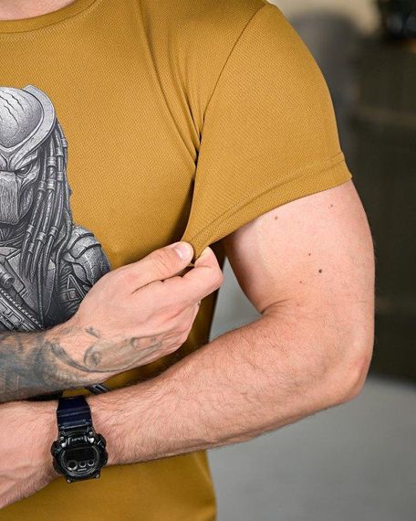 Тактична потоотводна футболка predator coyot ПП4652 | Зображення 3