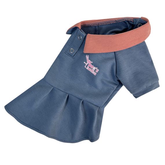 Сукня Поло блакитна P-37