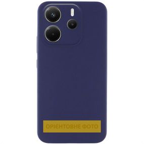 Чохол Silicone Cover Lakshmi Full Camera (AAA) для Xiaomi Redmi 15C (Europe version) Темно-синій / Midnight blue