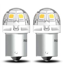 Комплект светодиодных ламп Philips 24805CU60X2 R5W/R10W LED Ultinon Pro6000 12V/24V BA15s WHITE