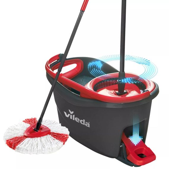 Набор для уборки Vileda Easy Wring & Clean Turbo: швабра + ведро | Зображення 1