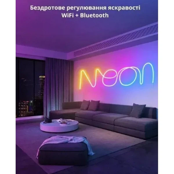 Стрічка-шланг LED (неон) (SFK-11) (APP, Bluetooth, USB, 5 м), Розумна гнучка неонова стрічка | Зображення 1