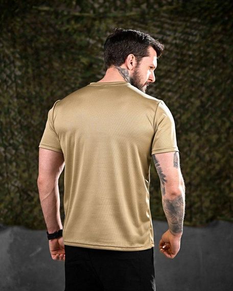 Тактическая потоотводящая футболка Oblivion  страха нет coyot ДЛ7053 | Зображення 2