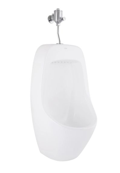 Пісуар підвісний Qtap Crow White з краном-дозатором QT0588112HW