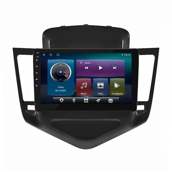 Штатна магнітола Lesko ждя авто Chevrolet Cruze 2008-2012 9" 4+32 4G+CarPlay Premium