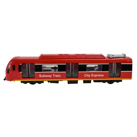 Дитячий ігровий потяг 731-27K(Red) червоний, світиться, 23х4х5 см | Зображення 1