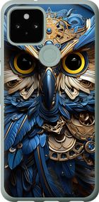 Чехол на Google Pixel 5 Сова v2 "5649u-2044-17620"