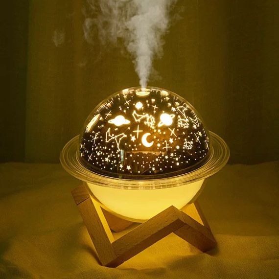 Ночники для спален с аккумулятором сатурн, Ночник для жены, Ночник школьника на батарейках LK-33 | Зображення 2