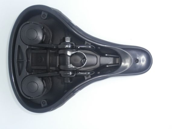 Сідло велосипедне з пружинами Velo Чорний V-0001 | Зображення 3
